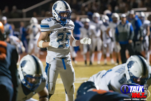 #25 Matthew Brimhall Snowflake Linebacker leads all players In the state of Arizona with 188 tackles so far this year and is ranked in the top 25 nationally