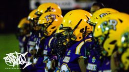 Blue Rdige Youth Football Minors team during 2025 NAYFL Semifinals Photo Credit: Lionel Nachu - https://www.facebook.com/photo/?fbid=1539323143924043&set=pcb.1539324443923913